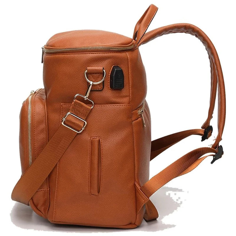 Faux Leather Backpack® - Chic & Practical! Stylish! Your Perfect Everyday Companion  Star Ratings