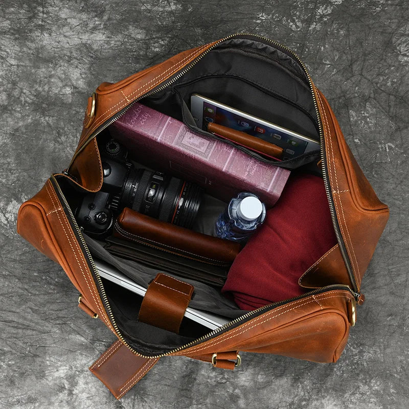 Travel Leather Duffles