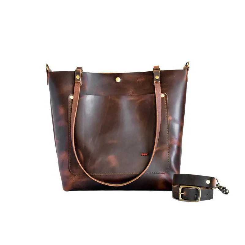 LEATHER TOTE DULCE BAG®