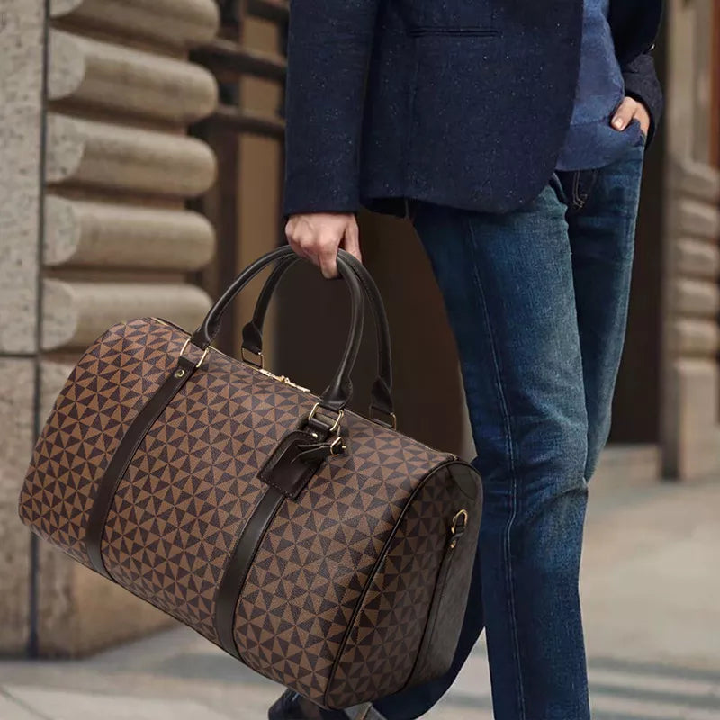 Style in Motion, Strength in Every Stitch – FitTravel Duffle, Your Ultimate Companion for Business and Fitness Travel