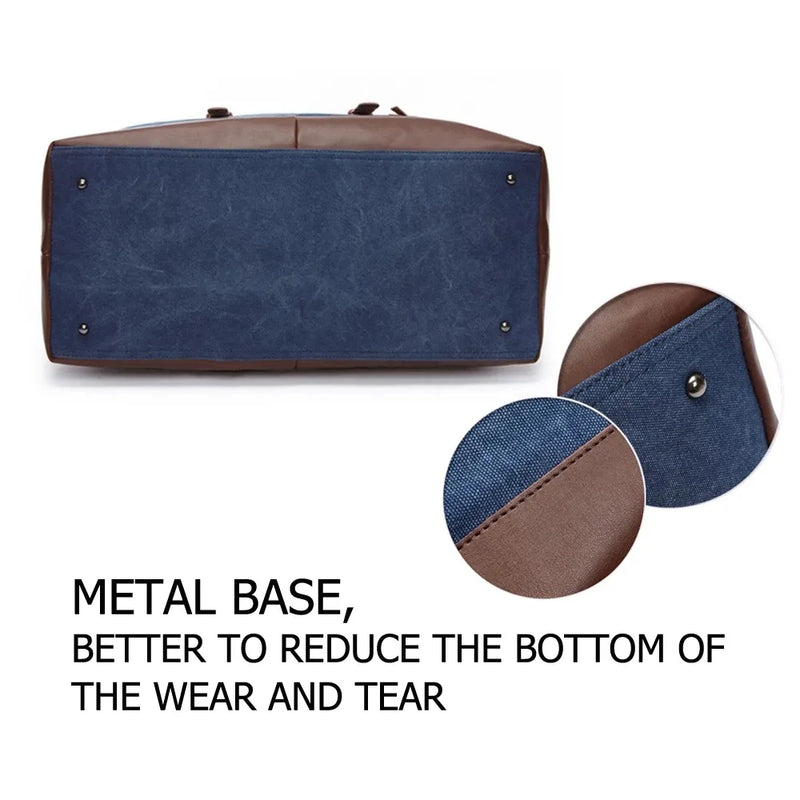 Leather Men Travel Bags